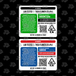 Label Design (Pre Rolls, Jars & More)